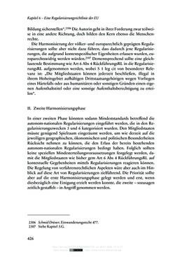Image of the Page - 426 - in Regularisierungen irregulär aufhältiger Migrantinnen und Migranten - Deutschland, Österreich und Spanien im Rechtsvergleich