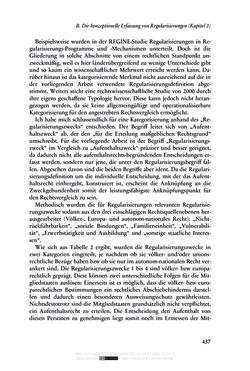 Image of the Page - 437 - in Regularisierungen irregulär aufhältiger Migrantinnen und Migranten - Deutschland, Österreich und Spanien im Rechtsvergleich