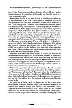 Image of the Page - 453 - in Regularisierungen irregulär aufhältiger Migrantinnen und Migranten - Deutschland, Österreich und Spanien im Rechtsvergleich