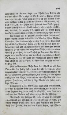 Bild der Seite - 103 - in Reise einer Wienerin in das heilige Land