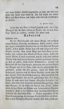 Image of the Page - 13 - in Reise einer Wienerin in das heilige Land