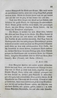 Image of the Page - 21 - in Reise einer Wienerin in das heilige Land