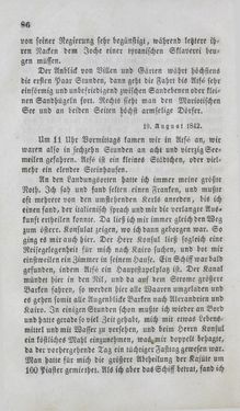 Bild der Seite - 86 - in Reise einer Wienerin in das heilige Land