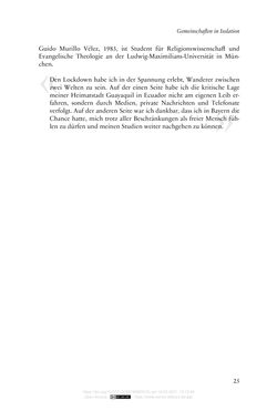 Image of the Page - 25 - in Religion, Medien und die Corona-Pandemie - Paradoxien einer Krise