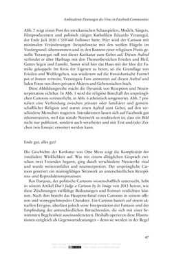 Bild der Seite - 47 - in Religion, Medien und die Corona-Pandemie - Paradoxien einer Krise