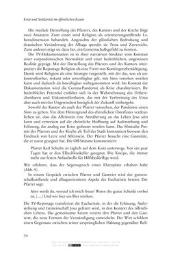 Image of the Page - 54 - in Religion, Medien und die Corona-Pandemie - Paradoxien einer Krise