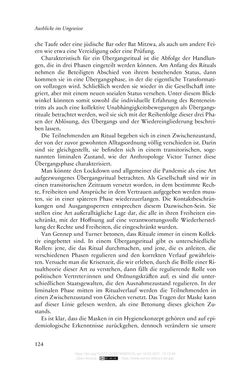 Bild der Seite - 124 - in Religion, Medien und die Corona-Pandemie - Paradoxien einer Krise
