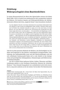 Image of the Page - 1 - in Richard Schaukal in Netzwerken und Feldern der literarischen Moderne
