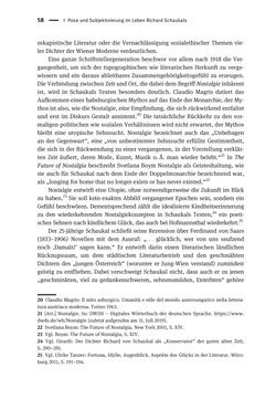 Image of the Page - 58 - in Richard Schaukal in Netzwerken und Feldern der literarischen Moderne