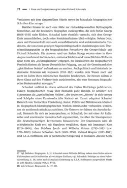 Bild der Seite - 72 - in Richard Schaukal in Netzwerken und Feldern der literarischen Moderne