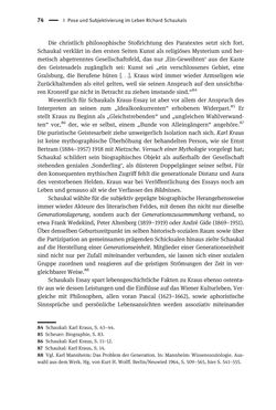 Bild der Seite - 74 - in Richard Schaukal in Netzwerken und Feldern der literarischen Moderne