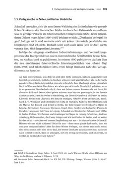 Image of the Page - 109 - in Richard Schaukal in Netzwerken und Feldern der literarischen Moderne
