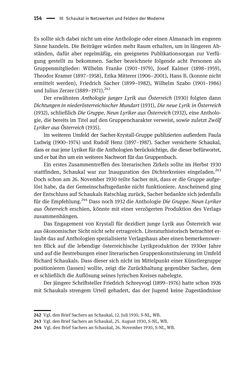 Bild der Seite - 154 - in Richard Schaukal in Netzwerken und Feldern der literarischen Moderne