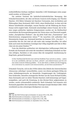 Image of the Page - 169 - in Richard Schaukal in Netzwerken und Feldern der literarischen Moderne