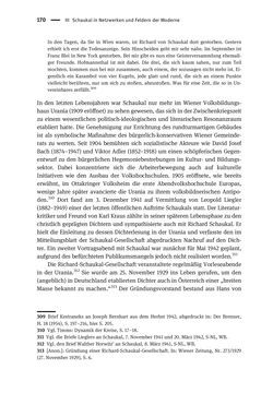 Image of the Page - 170 - in Richard Schaukal in Netzwerken und Feldern der literarischen Moderne
