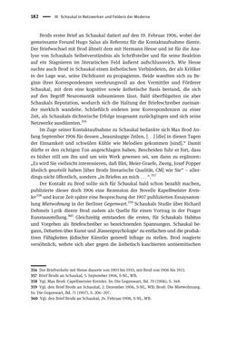 Image of the Page - 182 - in Richard Schaukal in Netzwerken und Feldern der literarischen Moderne