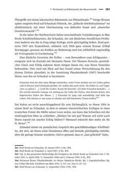 Image of the Page - 183 - in Richard Schaukal in Netzwerken und Feldern der literarischen Moderne