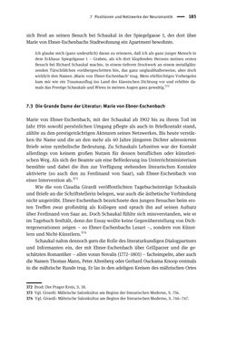 Image of the Page - 185 - in Richard Schaukal in Netzwerken und Feldern der literarischen Moderne
