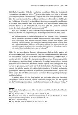 Image of the Page - 189 - in Richard Schaukal in Netzwerken und Feldern der literarischen Moderne