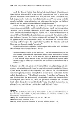 Bild der Seite - 194 - in Richard Schaukal in Netzwerken und Feldern der literarischen Moderne