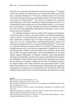 Image of the Page - 212 - in Richard Schaukal in Netzwerken und Feldern der literarischen Moderne