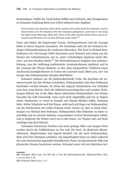 Image of the Page - 216 - in Richard Schaukal in Netzwerken und Feldern der literarischen Moderne