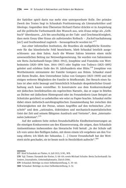 Image of the Page - 234 - in Richard Schaukal in Netzwerken und Feldern der literarischen Moderne