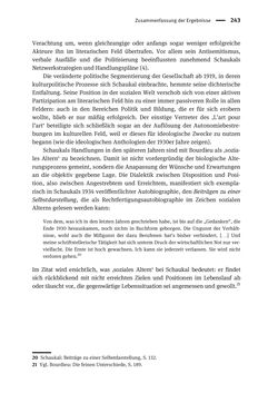 Bild der Seite - 243 - in Richard Schaukal in Netzwerken und Feldern der literarischen Moderne