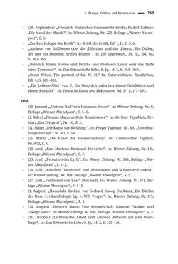 Image of the Page - 263 - in Richard Schaukal in Netzwerken und Feldern der literarischen Moderne