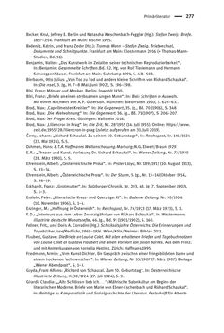 Image of the Page - 277 - in Richard Schaukal in Netzwerken und Feldern der literarischen Moderne