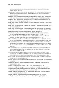 Image of the Page - 278 - in Richard Schaukal in Netzwerken und Feldern der literarischen Moderne