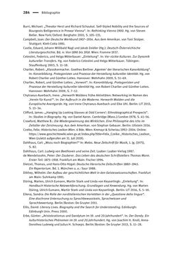 Bild der Seite - 284 - in Richard Schaukal in Netzwerken und Feldern der literarischen Moderne