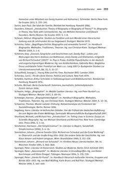 Image of the Page - 293 - in Richard Schaukal in Netzwerken und Feldern der literarischen Moderne