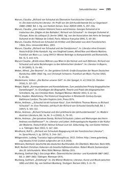 Image of the Page - 295 - in Richard Schaukal in Netzwerken und Feldern der literarischen Moderne
