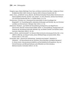 Image of the Page - 296 - in Richard Schaukal in Netzwerken und Feldern der literarischen Moderne