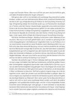 Image of the Page - 195 - in Rolf Geyling  (1884-1952) - Architekt zwischen Kriegen und Kontinenten