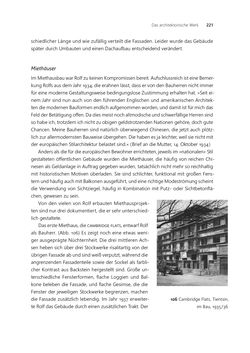 Bild der Seite - 221 - in Rolf Geyling  (1884-1952) - Architekt zwischen Kriegen und Kontinenten