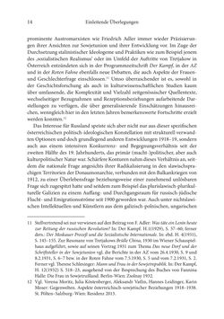 Bild der Seite - 14 - in Der lange Schatten des ›Roten Oktober‹ - Zur Relevanz und Rezeption sowjet-russischer Kunst, Kultur und Literatur in Österreich 1918–1938