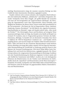 Bild der Seite - 17 - in Der lange Schatten des ›Roten Oktober‹ - Zur Relevanz und Rezeption sowjet-russischer Kunst, Kultur und Literatur in Österreich 1918–1938