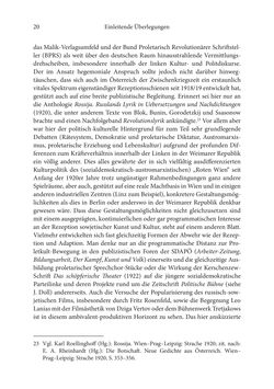 Image of the Page - 20 - in Der lange Schatten des ›Roten Oktober‹ - Zur Relevanz und Rezeption sowjet-russischer Kunst, Kultur und Literatur in Österreich 1918–1938