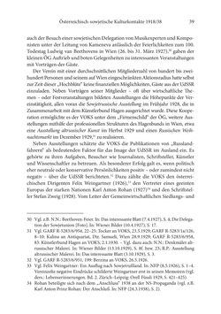 Bild der Seite - 39 - in Der lange Schatten des ›Roten Oktober‹ - Zur Relevanz und Rezeption sowjet-russischer Kunst, Kultur und Literatur in Österreich 1918–1938