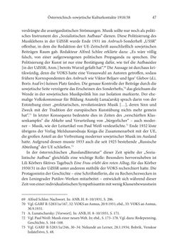 Bild der Seite - 47 - in Der lange Schatten des ›Roten Oktober‹ - Zur Relevanz und Rezeption sowjet-russischer Kunst, Kultur und Literatur in Österreich 1918–1938