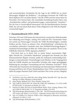 Bild der Seite - 48 - in Der lange Schatten des ›Roten Oktober‹ - Zur Relevanz und Rezeption sowjet-russischer Kunst, Kultur und Literatur in Österreich 1918–1938