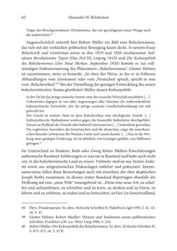 Image of the Page - 62 - in Der lange Schatten des ›Roten Oktober‹ - Zur Relevanz und Rezeption sowjet-russischer Kunst, Kultur und Literatur in Österreich 1918–1938
