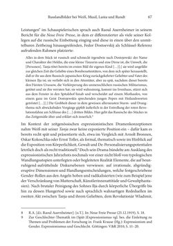 Image of the Page - 67 - in Der lange Schatten des ›Roten Oktober‹ - Zur Relevanz und Rezeption sowjet-russischer Kunst, Kultur und Literatur in Österreich 1918–1938
