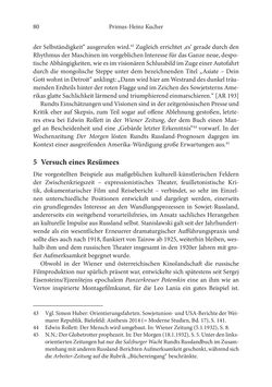 Image of the Page - 80 - in Der lange Schatten des ›Roten Oktober‹ - Zur Relevanz und Rezeption sowjet-russischer Kunst, Kultur und Literatur in Österreich 1918–1938