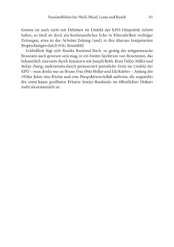 Image of the Page - 81 - in Der lange Schatten des ›Roten Oktober‹ - Zur Relevanz und Rezeption sowjet-russischer Kunst, Kultur und Literatur in Österreich 1918–1938