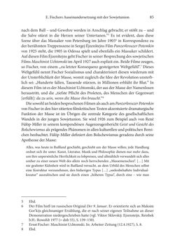 Image of the Page - 85 - in Der lange Schatten des ›Roten Oktober‹ - Zur Relevanz und Rezeption sowjet-russischer Kunst, Kultur und Literatur in Österreich 1918–1938