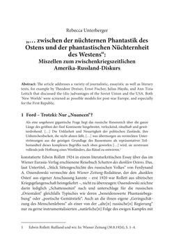 Image of the Page - 97 - in Der lange Schatten des ›Roten Oktober‹ - Zur Relevanz und Rezeption sowjet-russischer Kunst, Kultur und Literatur in Österreich 1918–1938