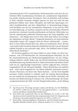 Bild der Seite - 113 - in Der lange Schatten des ›Roten Oktober‹ - Zur Relevanz und Rezeption sowjet-russischer Kunst, Kultur und Literatur in Österreich 1918–1938